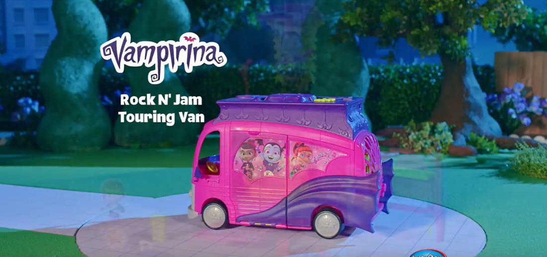 vampirina rock and jam touring van